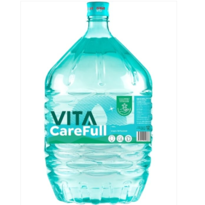 ВОДА АРХЫЗ VITA CAREFULL “УМЯГЧЕННЫЙ” 19 Л. В ОДНОРАЗОВОЙ ТАРЕ
